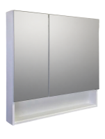 Зеркало-шкаф Comforty Никосия 80 белый глянец Зеркало-шкаф Comforty Никосия 80 белый глянец
