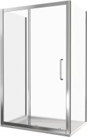 Душевой уголок Good Door Neo WTW+SP+SP 130х80 см + очиститель для стекол