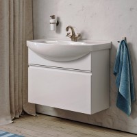 Тумба под раковину без столешницы Aqwella Rodos 75 белая