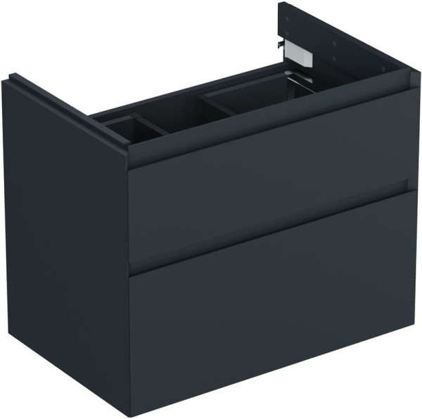Тумба под раковину без столешницы Allen Brau Infinity 70 2 ящика, без подсветки, матовый антрацит