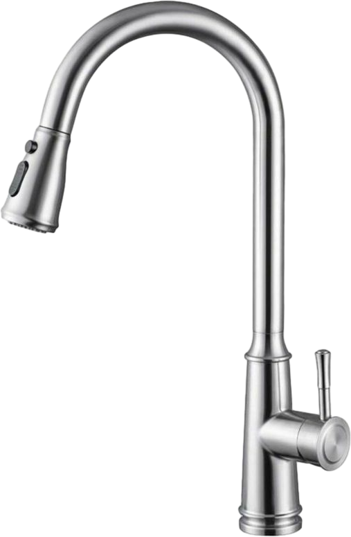 Смеситель для кухни Fashun A56108 сатин