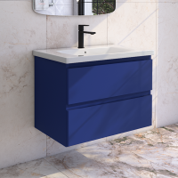 Тумба под раковину без столешницы Caprigo Forte 80 подвесная, океания
