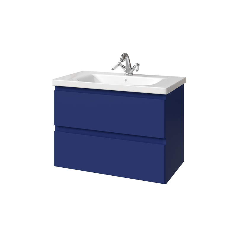 Тумба под раковину без столешницы Caprigo Forte 80 подвесная, океания