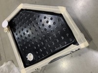 Поддон для душа Veconi Tezeo acrylic TZ-53B 90x90, черный (уценка: скол на углу)