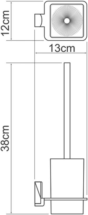 Набор Держатель Wasserkraft Leine K-5025 + Ершик K-5027