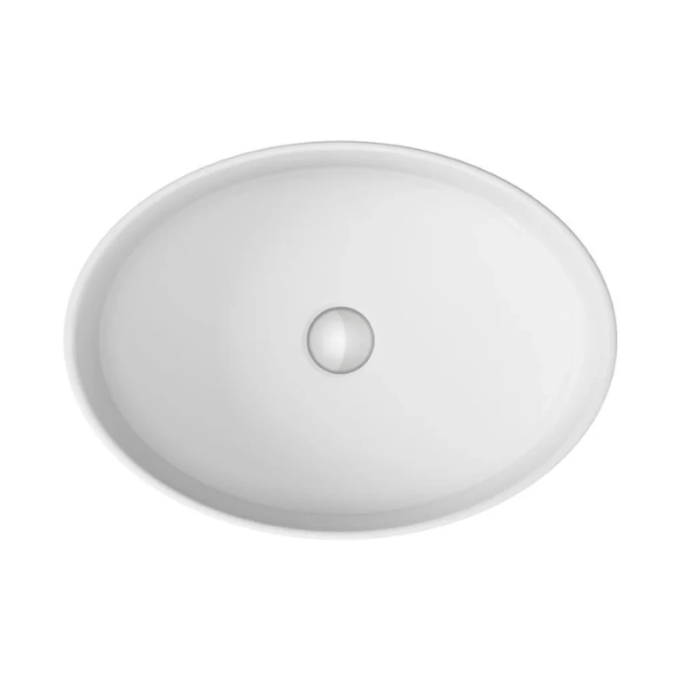 Тумба с раковиной Teymi Ritta 65 дуб эврика, матовая белая, раковина Lori 50
