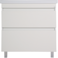 Тумба с раковиной ASB-Mebel Коста 80 ясень белый