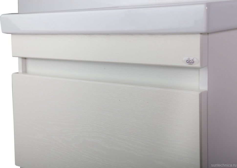 Тумба с раковиной ASB-Mebel Коста 80 ясень белый
