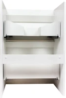 Тумба с раковиной Style Line Даллас 120 Люкс Plus напольная, венге L