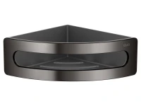 Полка Keuco Elegance 11657 титан черный шлифованный, антрацит Полка Keuco Elegance 11657 титан черный шлифованный, антрацит