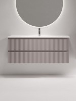 Тумба с раковиной Sancos Snob R 120 Doha Soft, раковина CN7028