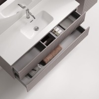 Тумба с раковиной Sancos Snob R 120 Doha Soft, раковина CN7028