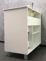 Мебель для ванной комнаты Comforty Модена 90М напольная, белая