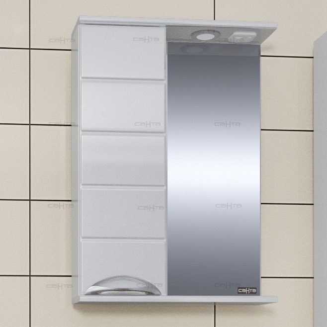 Мебель для ванной комнаты СаНта Родос (Фостер) 50 напольная