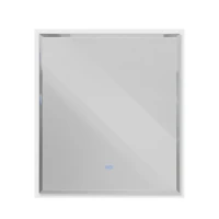 Зеркало Cezares Interni 100x90 с подсветкой, с антизапотевателем, белое