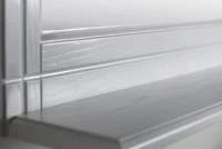 Мебель для ванной комнаты ASB-Woodline Берта 85 белая, патина серебро