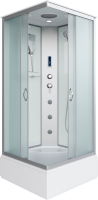 Душевая кабина Niagara Classic NG-1108-14F 90х90 см, с гидромассажем и пультом управления