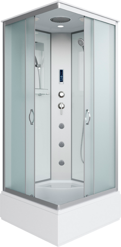 Душевая кабина Niagara Classic NG-1108-14F 90х90 см, с гидромассажем и пультом управления