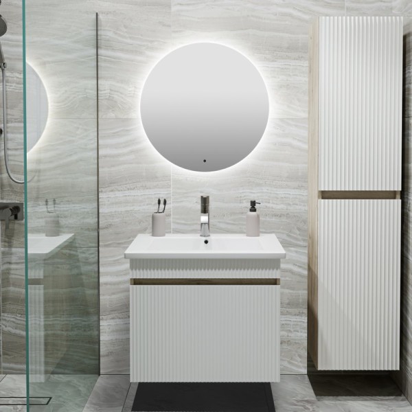 Мебель для ванной комнаты Runo Модена 65 крафтовый дуб