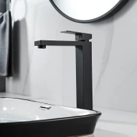 Смеситель для раковины Shevanik S9611H черный