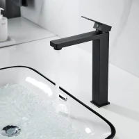 Смеситель для раковины Shevanik S9611H черный