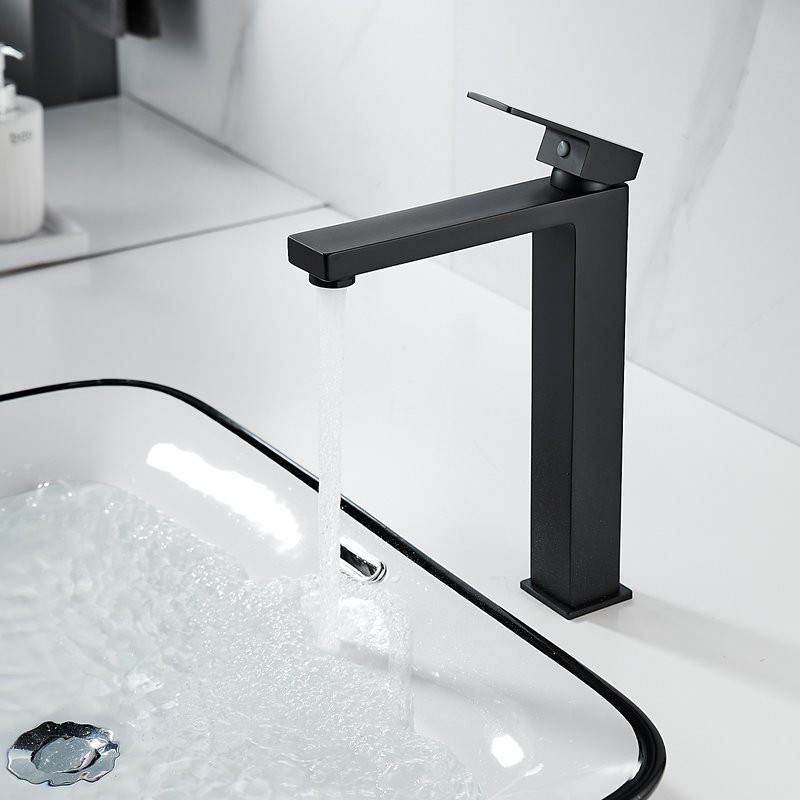 Смеситель для раковины Shevanik S9611H черный