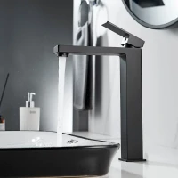 Смеситель для раковины Shevanik S9611H черный