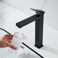Смеситель для раковины Shevanik S9611H черный