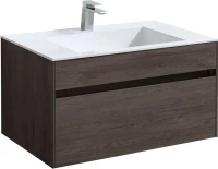 Тумба с раковиной Vincea Chiara 80 темный дуб