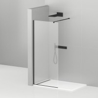 Душевая перегородка Cezares Liberta -L-1-140-C-NERO
