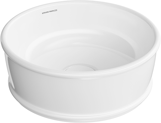 Накладная раковина KERAMA MARAZZI Circo 36 белая глянцевая