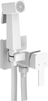 Гигиенический душ Elghansa Concealed 22Q0017-White (Set-112) со смесителем, белый, С ВНУТРЕННЕЙ ЧАСТЬЮ