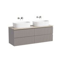 Тумба с раковиной Sancos Snob T 140 doha soft, столешница бежевая TT140A2, раковина CN6075