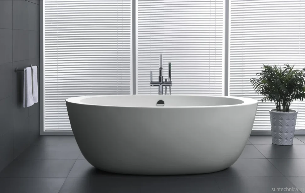 Акриловая ванна BelBagno BB67-1700 170x90 см, отдельностоящая, белая, овальная, с каркасом, со сливом-переливом