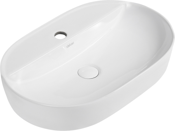 Накладная раковина Abber Bequem AC2113 белая