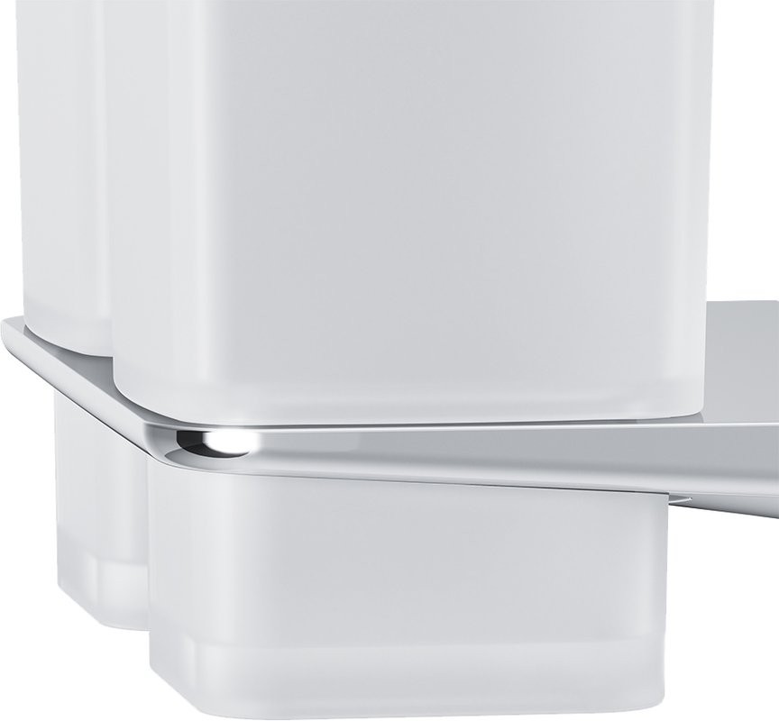 Стакан для ванной AM.PM Inspire V2.0 A50A343400 настенный, хром, стеклянный, двойной