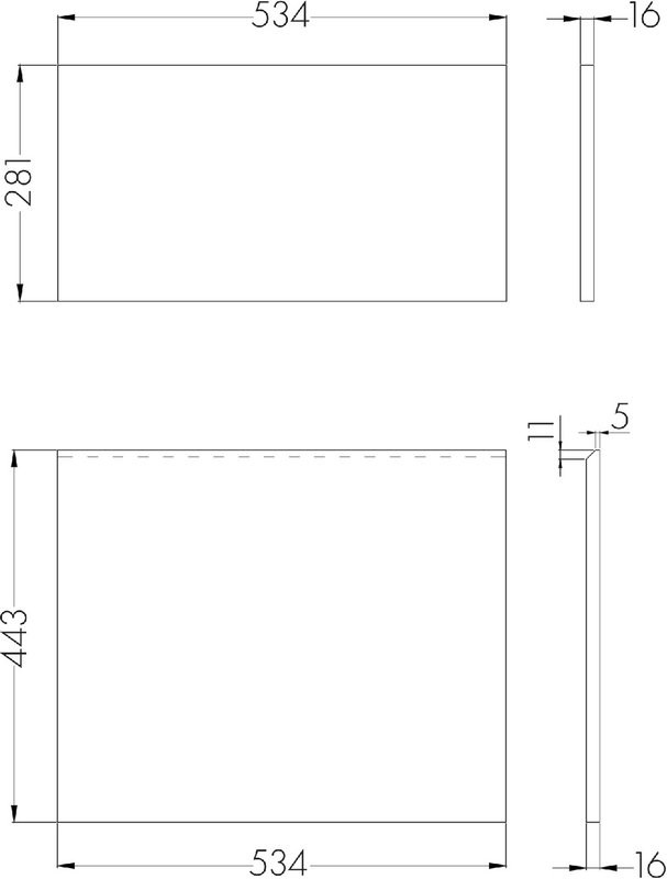 Тумба под раковину без столешницы AQUATON Лондри 60 дуб кантри, фасад белый