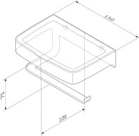 Набор Ершик AM.PM Inspire V2.0 A50A33400 + Держатель A50A341500 Набор Ершик AM.PM Inspire V2.0 A50A33400 + Держатель A50A341500