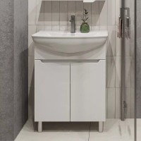 Тумба под раковину SanStar Bianca 75 напольная, белая