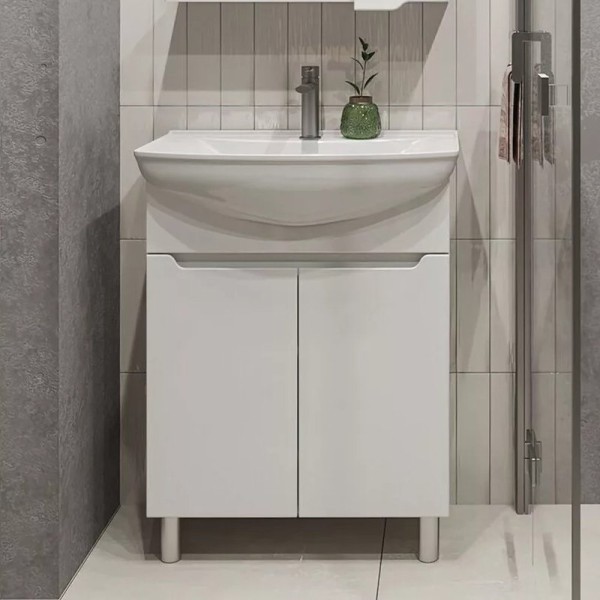 Тумба под раковину SanStar Bianca 75 напольная, белая