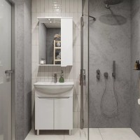 Тумба под раковину SanStar Bianca 75 напольная, белая