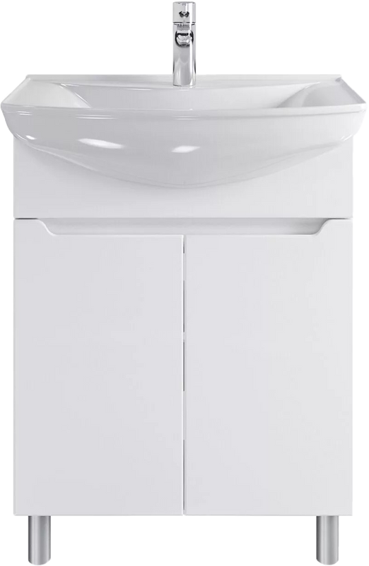 Тумба под раковину SanStar Bianca 75 напольная, белая