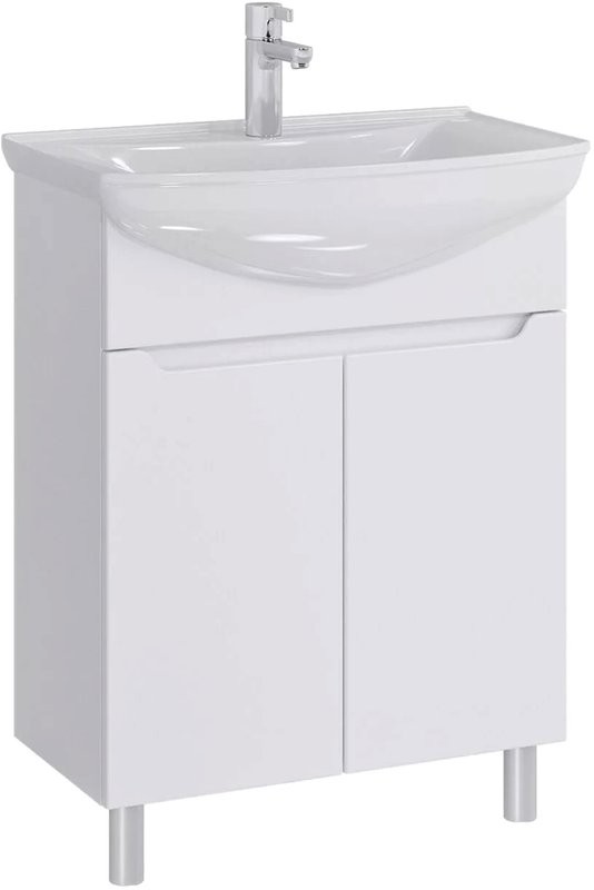 Тумба под раковину SanStar Bianca 75 напольная, белая