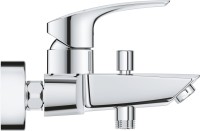Душевой комплект Смеситель Grohe Eurosmart 33300003 + Стойка New Tempesta 27389002