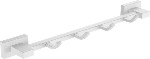 Крючок Shevanik SG5641C белый, на шурупах