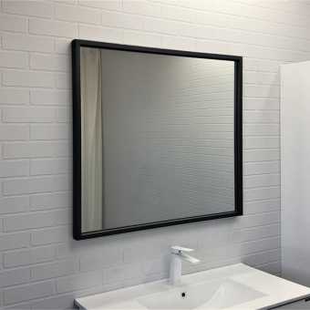 Зеркало Comforty Бредфорд 90 серый графит
