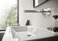 Смеситель для раковины Hansgrohe Finoris 76050000 С ВНУТРЕННЕЙ ЧАСТЬЮ хром