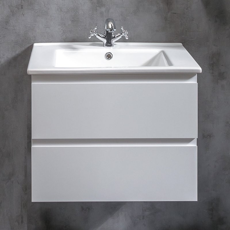 Тумба под раковину Armadi Art Capolda 65 с белой ручкой