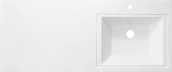 Раковина над стиральной машиной Эстет Даллас 115 R с кронштейном