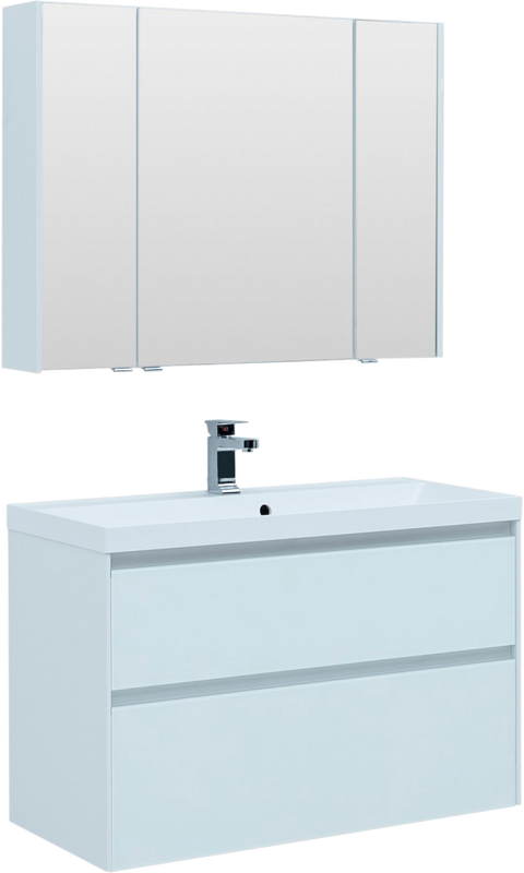 Мебель для ванной комнаты Aquanet Гласс 100